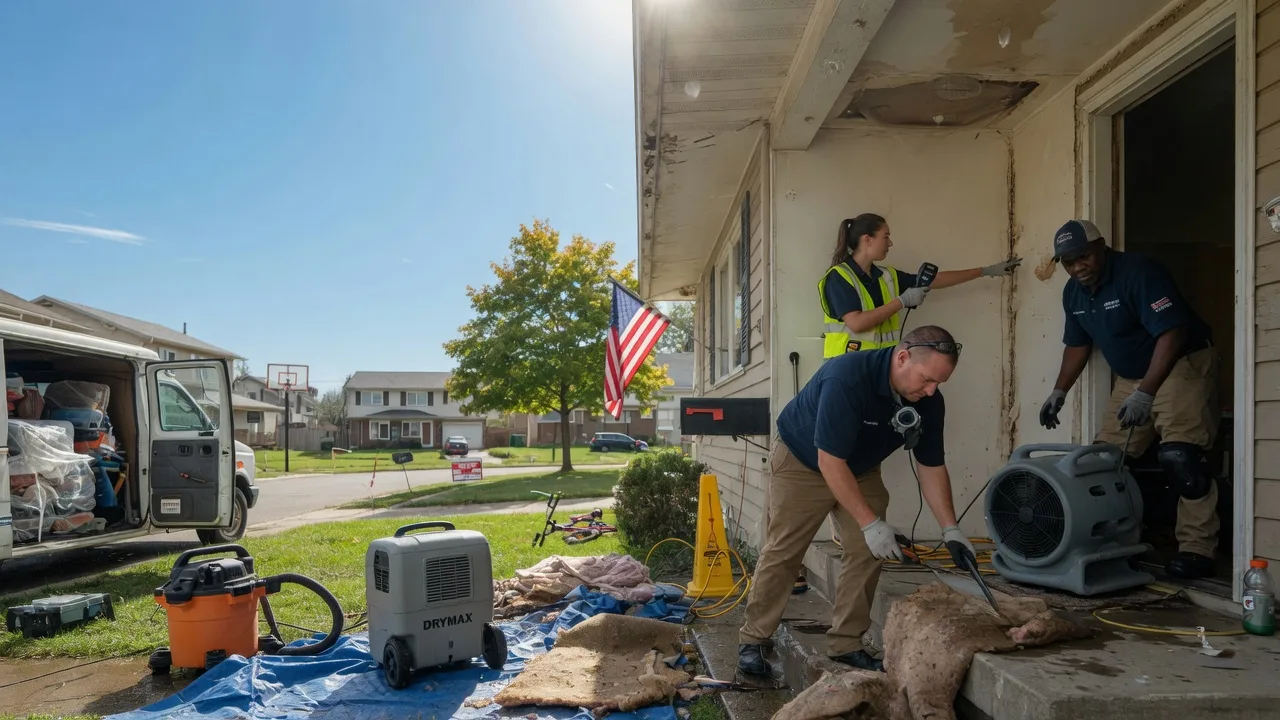 Water Damage Restoration in Kempton, IN near me